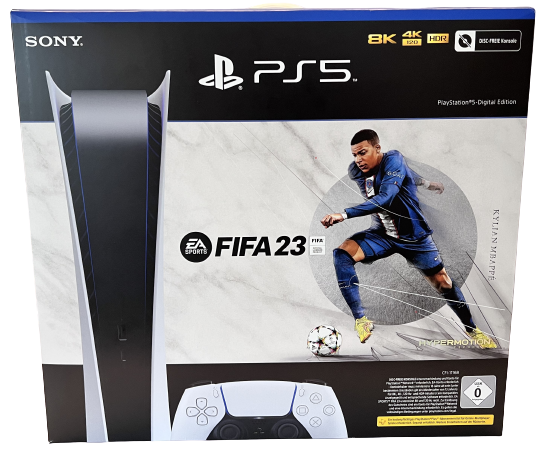 Sony PlayStation 5 Digital + FIFA 23 Bundle DLC